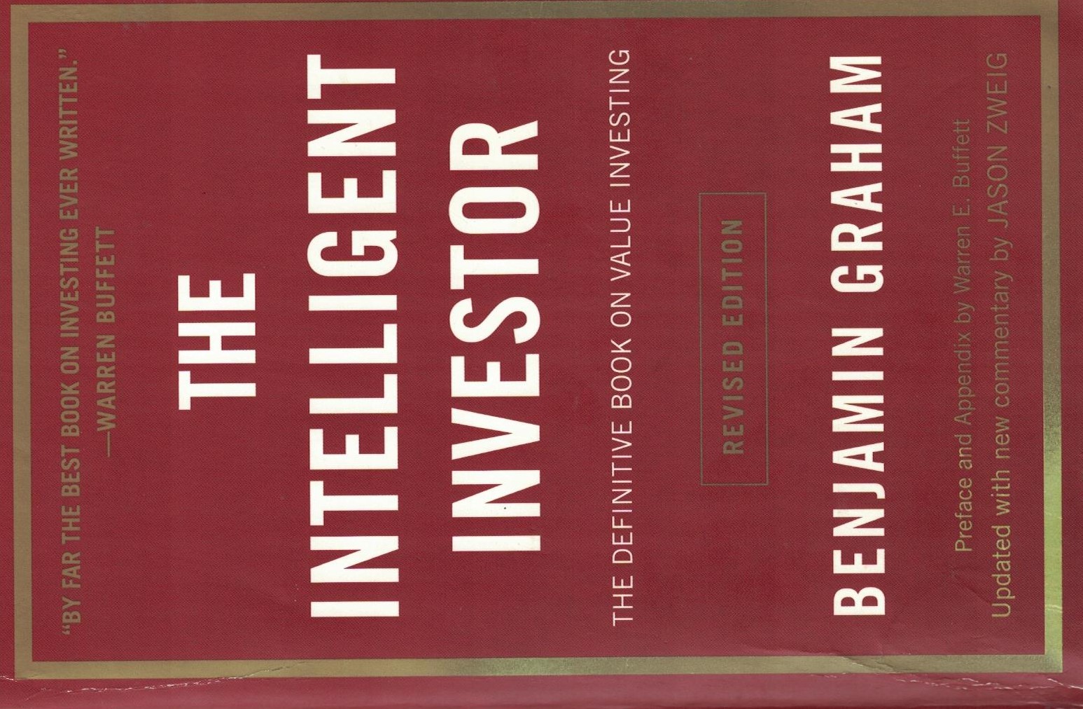 image from Benjamin Graham: The Intelligent Investor